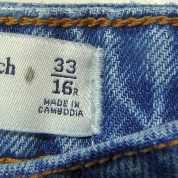 Abercrombie & Fitch CURVE LOVE SIZE 16/33 - Picture 5 of 7